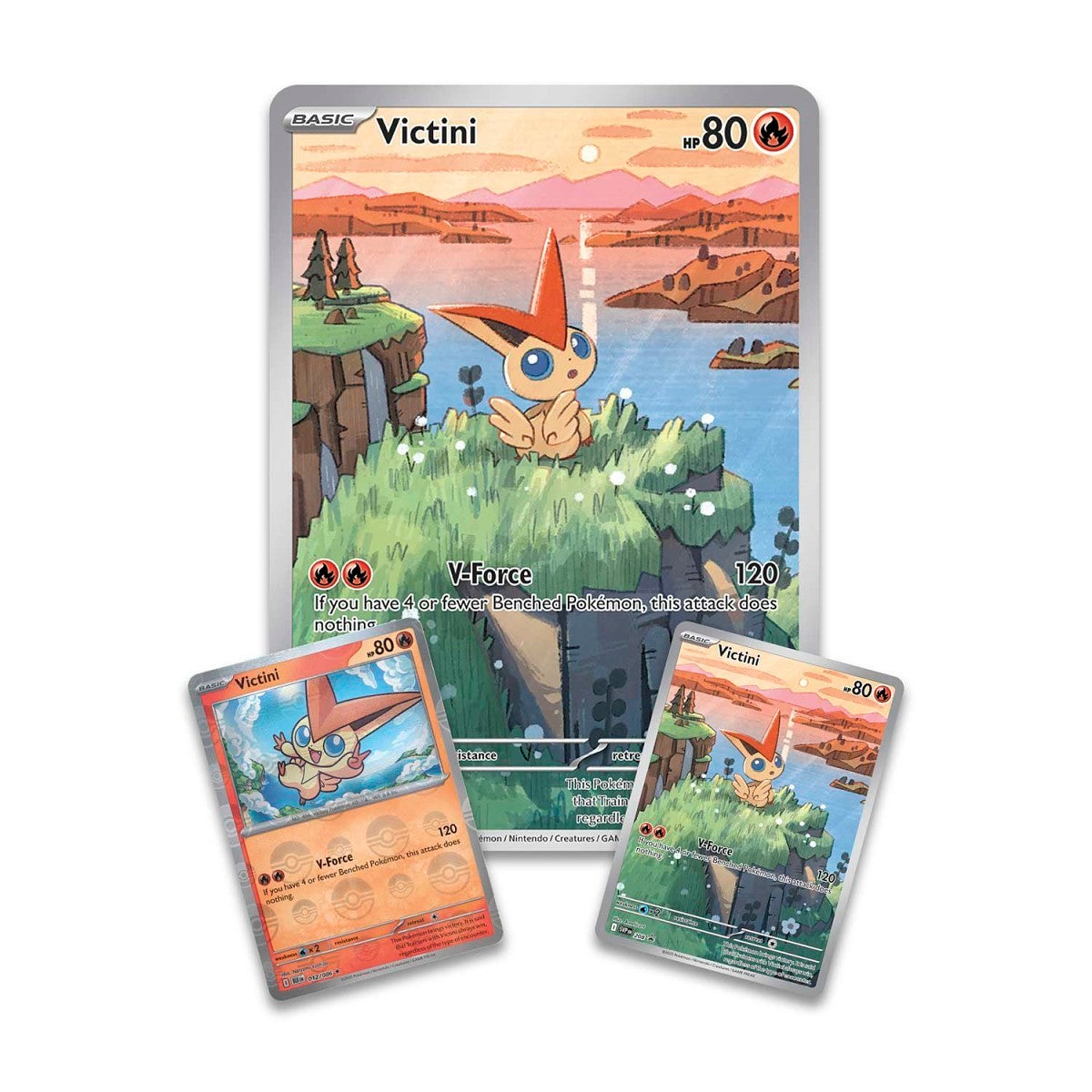 The Pokemon TCG: Unova Victini Illustration Collection